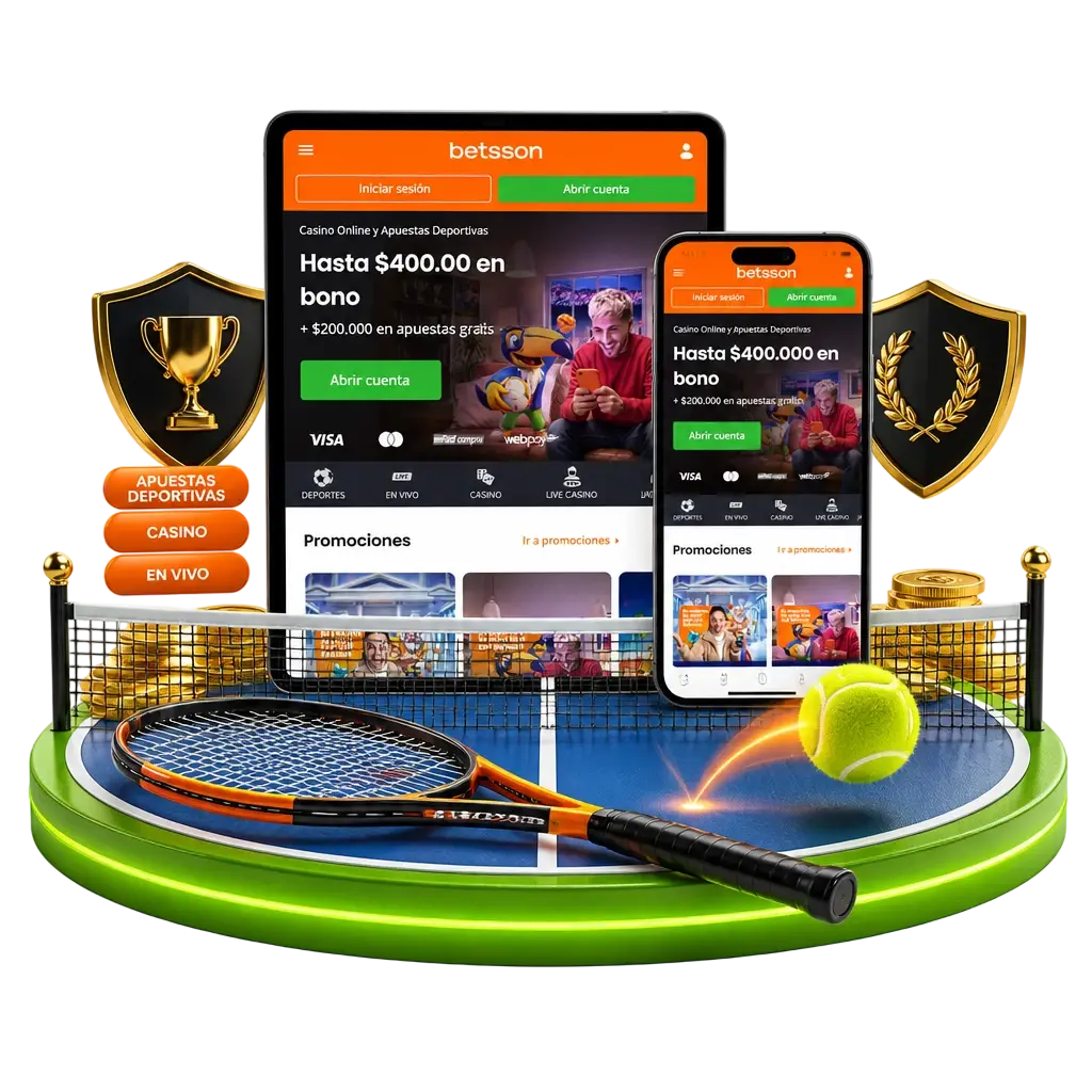Apuestas de tenis en Betsson Chile