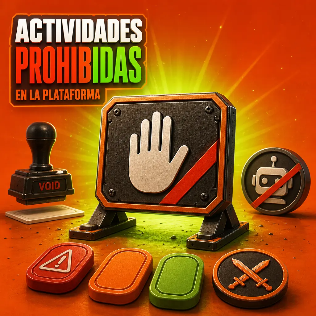 Actividades prohibidas en la plataforma de Betsson