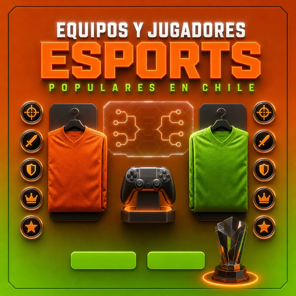 Equipos y jugadores de esports populares en Chile
