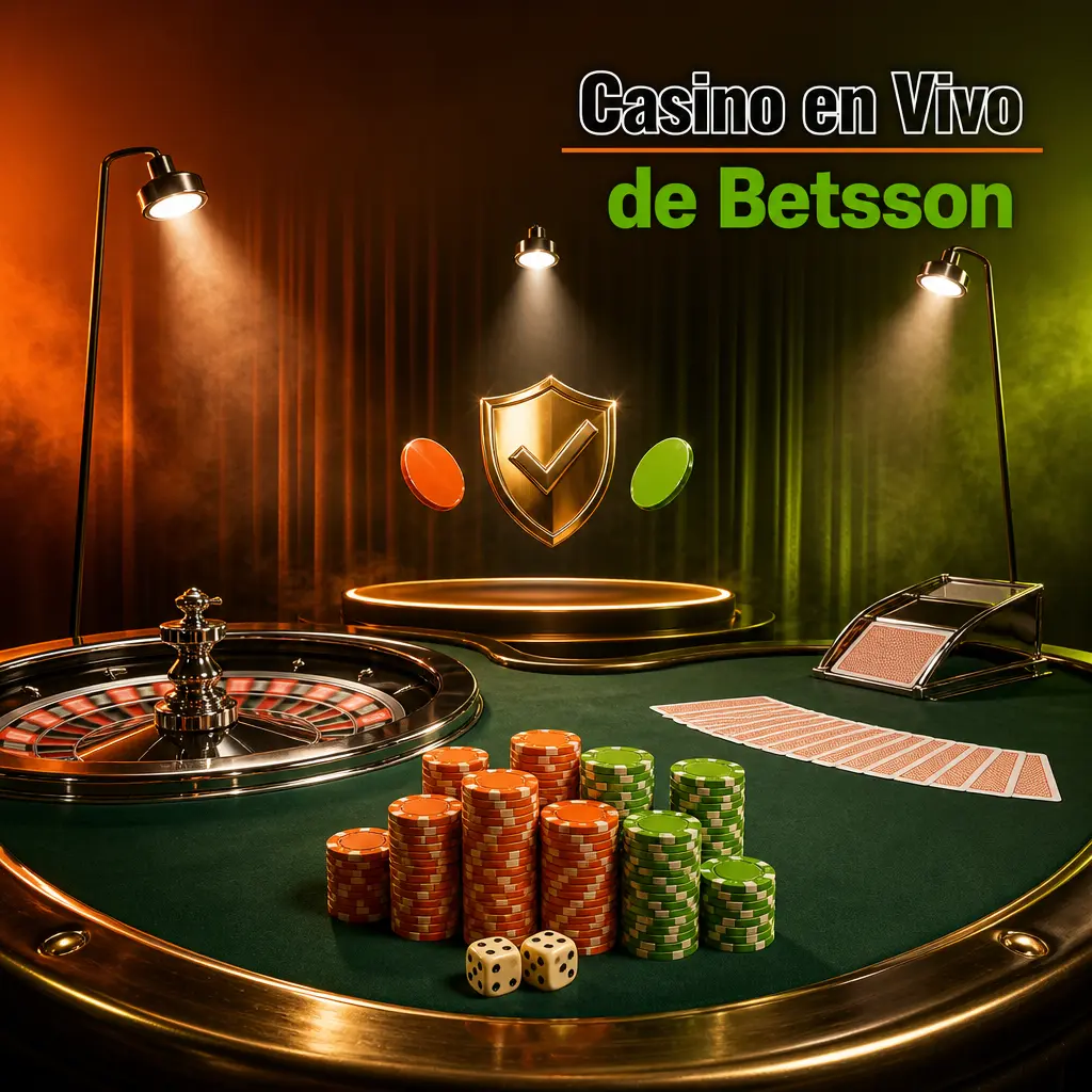 Mesa de casino en vivo con crupier humano