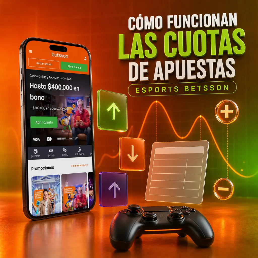 Cuotas de apuestas esports en Betsson