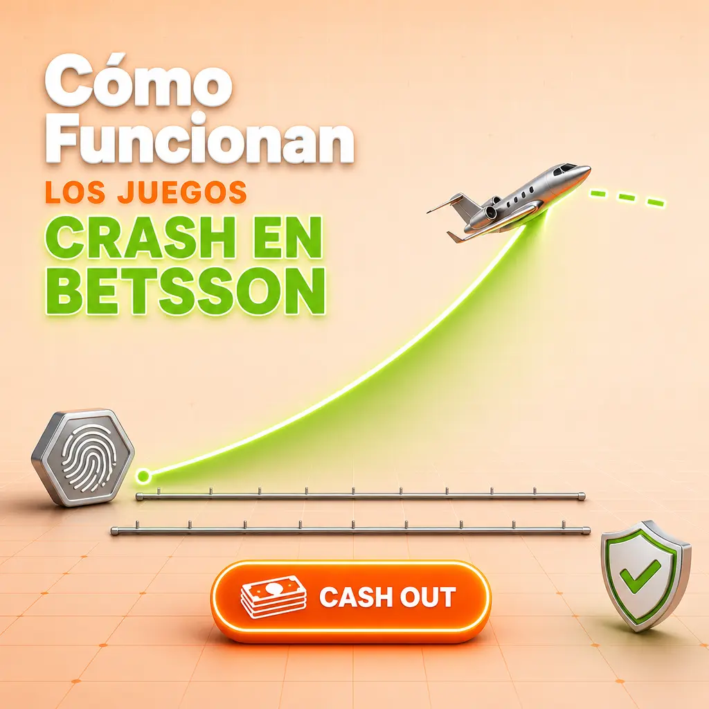 Gráfico del multiplicador en un juego crash de Betsson