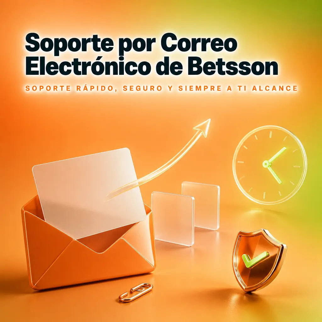 Soporte por correo electrónico de Betsson